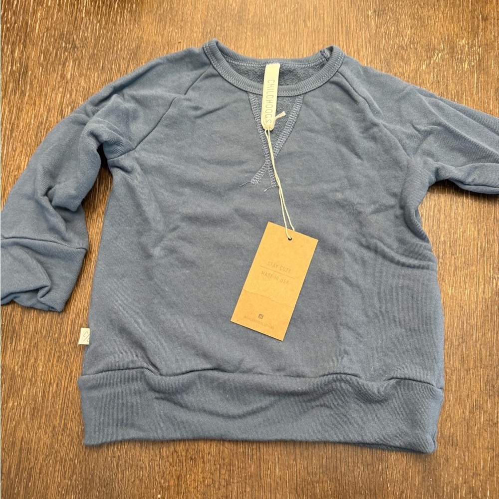 Childhoods Clothing Classic Blue Kids Sweatshirt